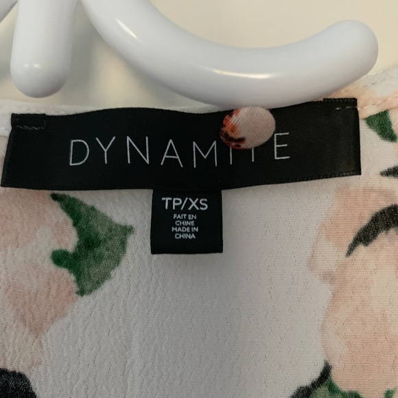 Dynamite Floral Romper - Picture 2 of 3